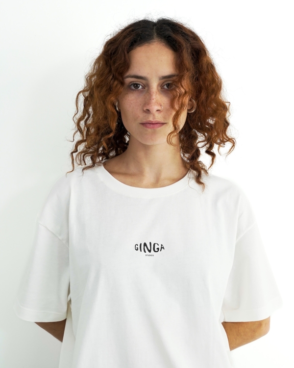 GINGA STUDIOS LOGO T-SHIRT OFF WHITE