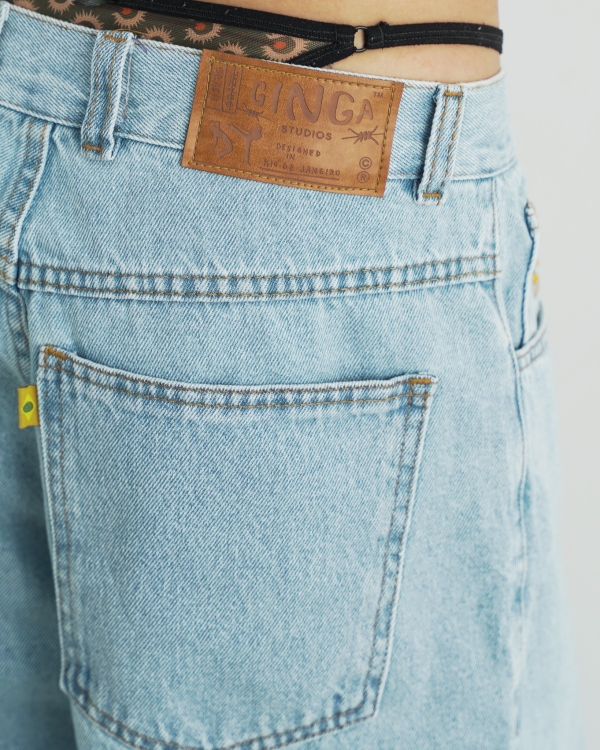 CAPOEIRA PANTS - Clear Blue Wash - Image 2