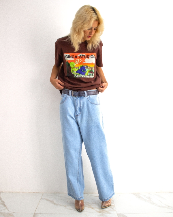 CAPOEIRA PANTS - CLEAR BLUE WASH - Imagem 7