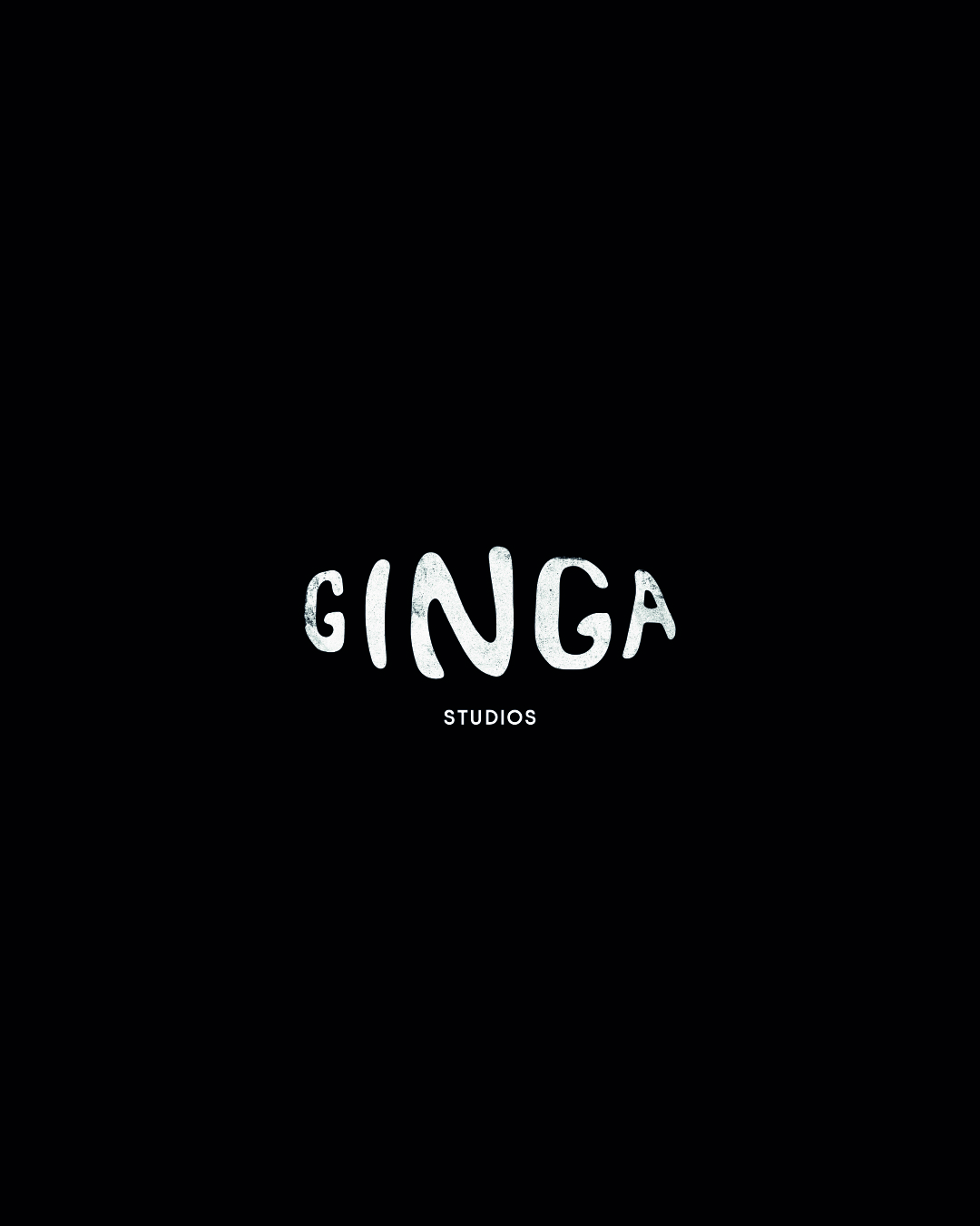 GINGA STUDIOS LOGO T-SHIRT BLACK