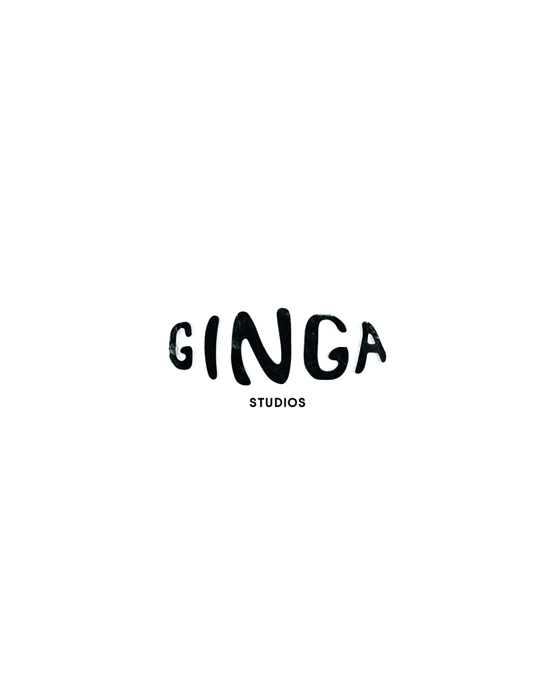 GINGA STUDIOS LOGO T-SHIRT OFF WHITE