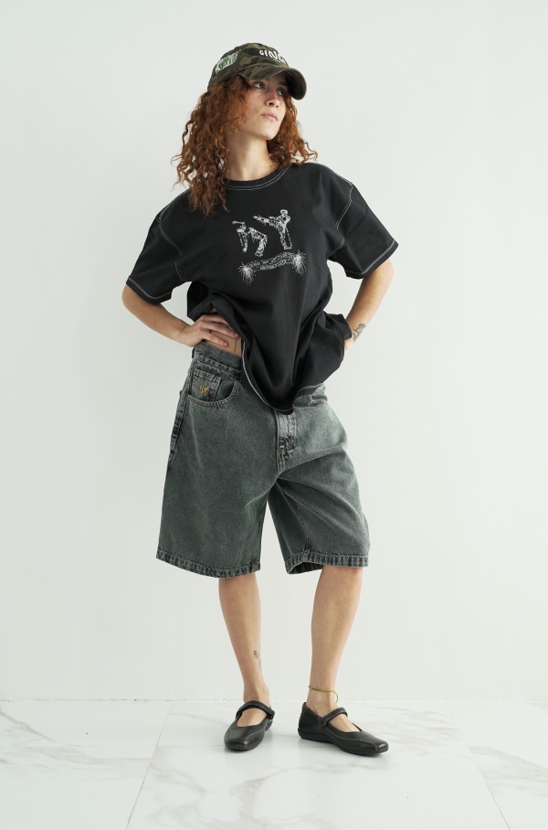 CAPOEIRA SHORTS - BLACK - Image 3