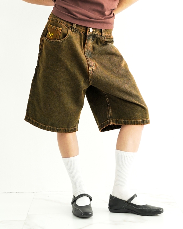 CAPOEIRA SHORTS - CAFÉ