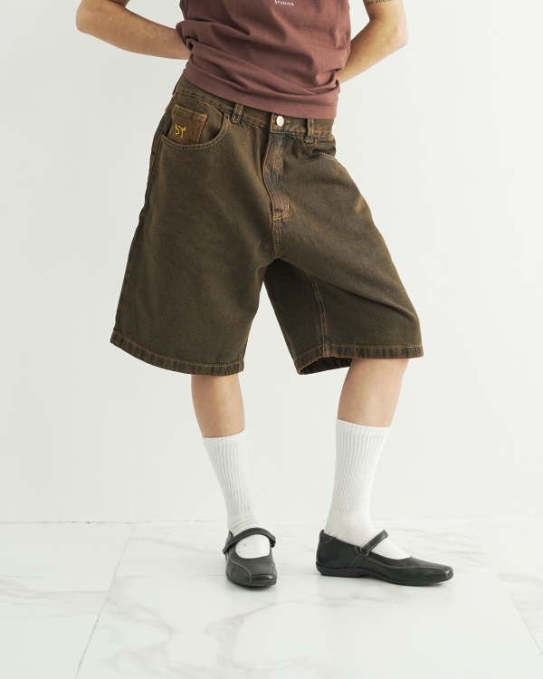 CAPOEIRA SHORTS - CAFÉ