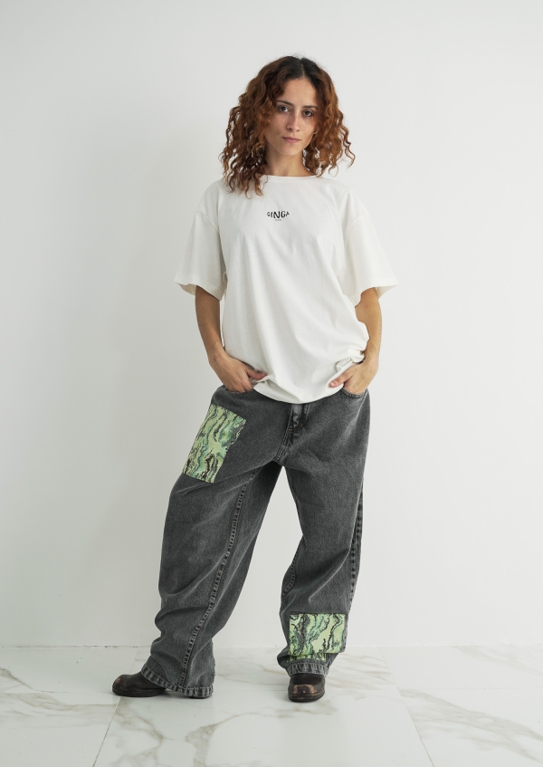 CAPOEIRA PANTS - ACID BLACK - Image 5