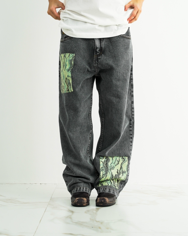 CAPOEIRA PANTS - ACID BLACK
