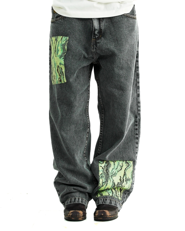 CAPOEIRA PANTS - ACID BLACK