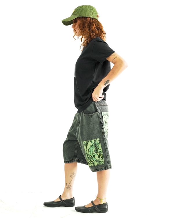 CAPOEIRA SHORTS - ACID BLACK - Imagem 3