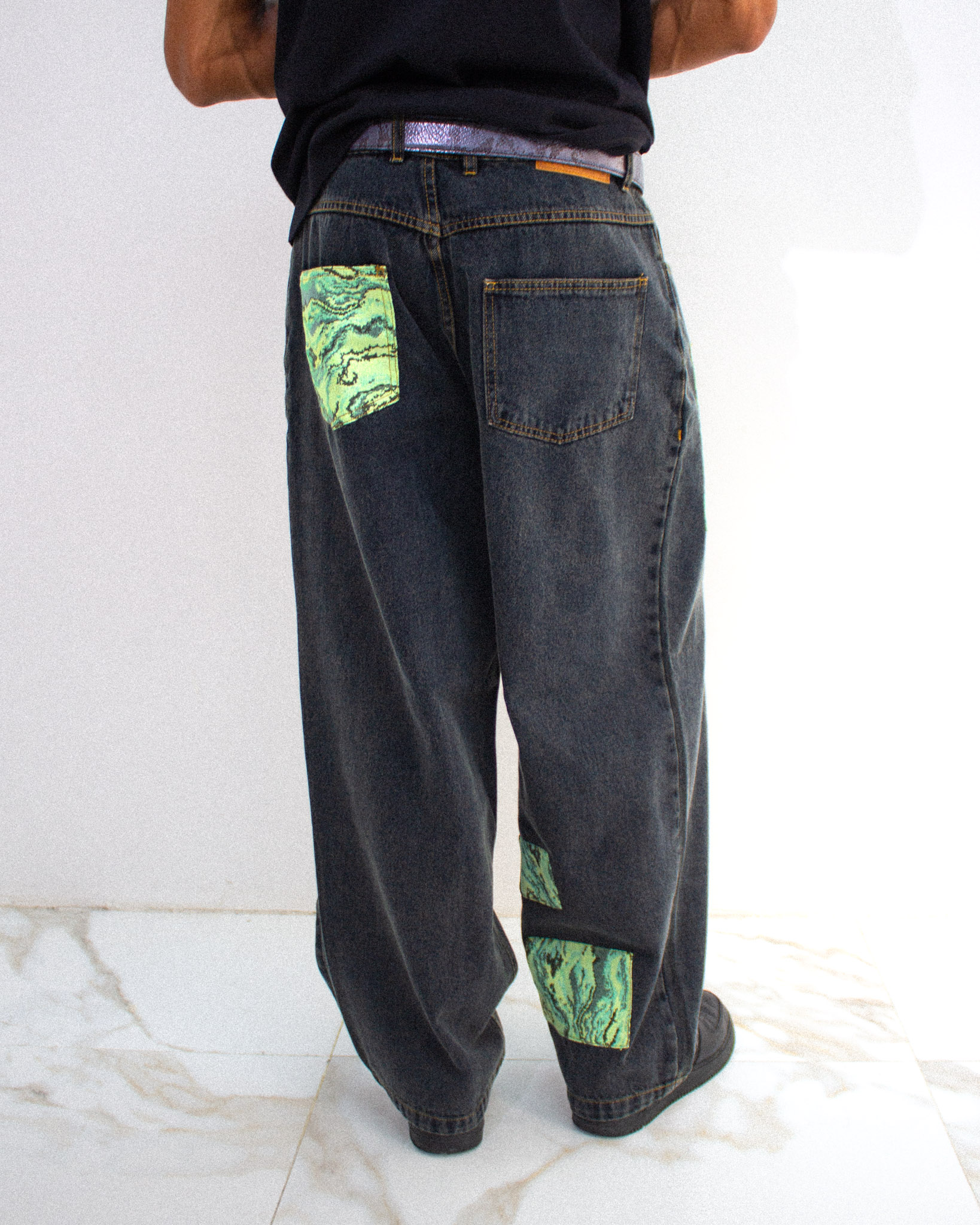 CAPOEIRA PANTS - ACID BLACK - Image 9