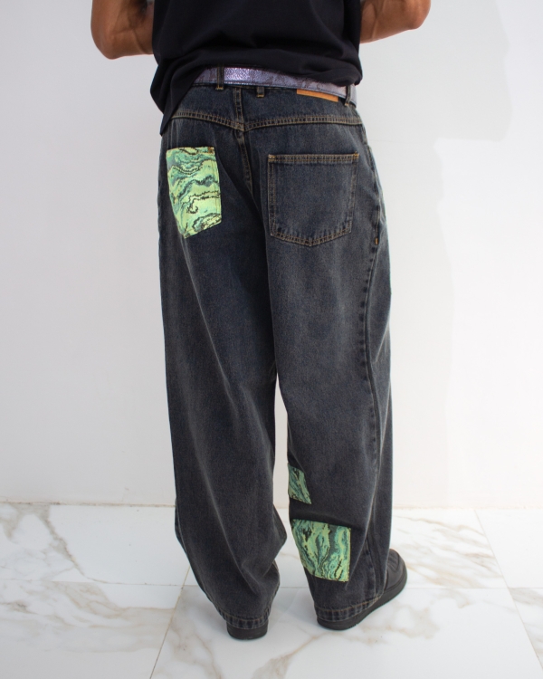 CAPOEIRA PANTS - ACID BLACK - Imagem 4