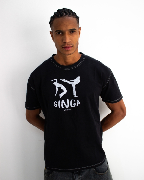 CLASSIC LOGO T-SHIRT BLACK - Imagem 3