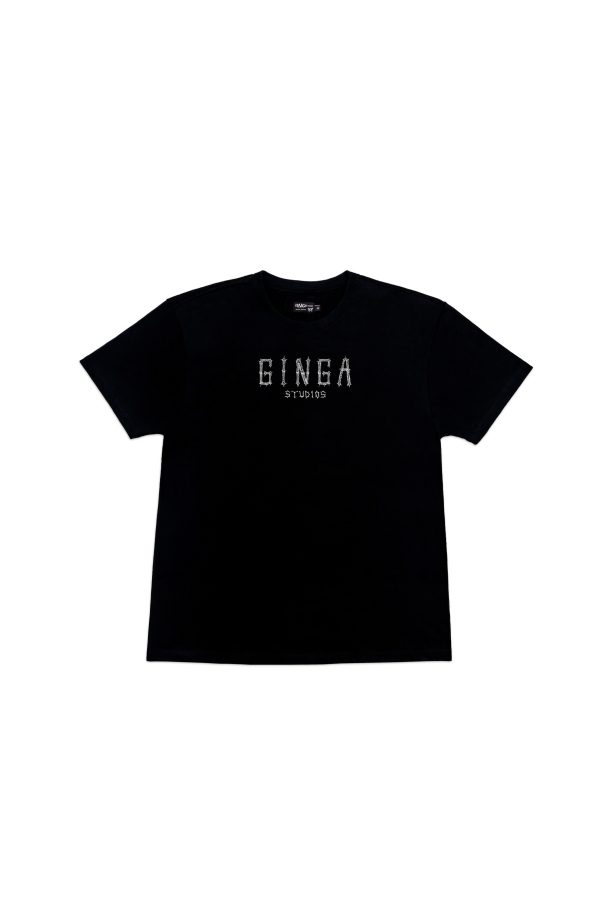 OSSOS LOGO FRENTE/VERSO T-SHIRT BLACK