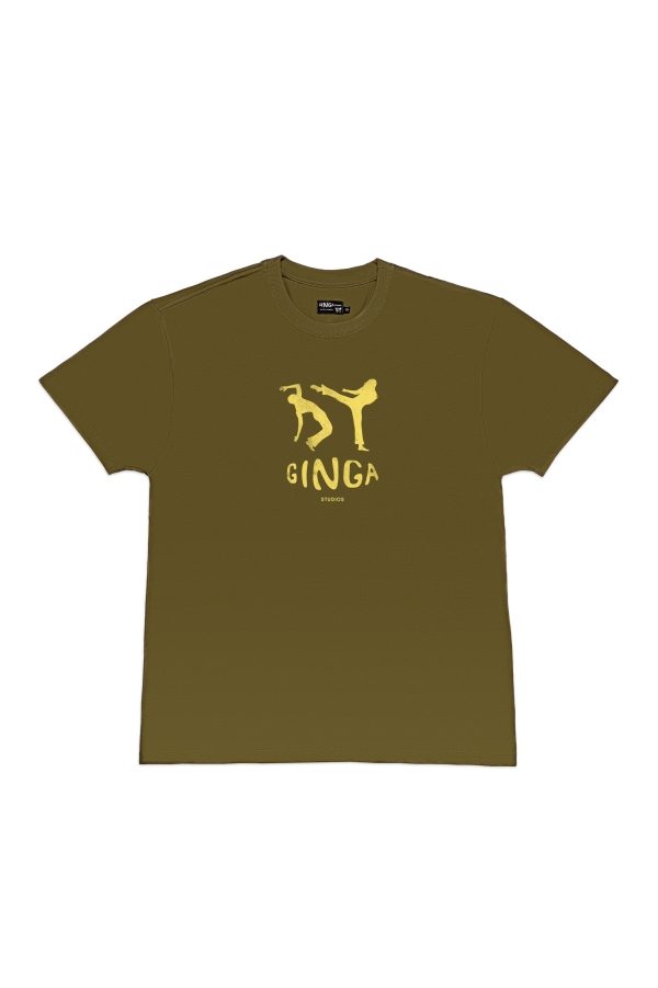 CLASSIC LOGO T-SHIRT VERDE ESCURO