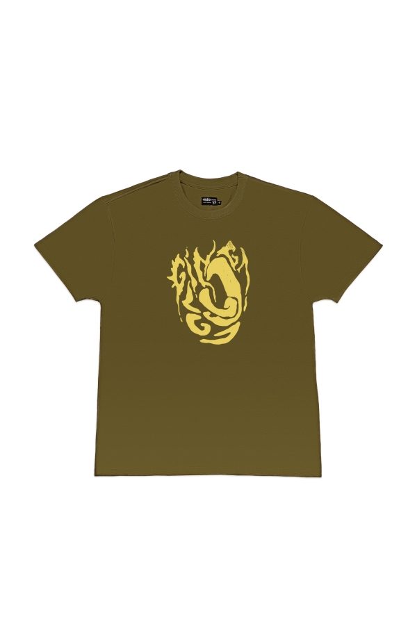 ÓRGÃOS VITAIS T-SHIRT VERDE & AMARELO