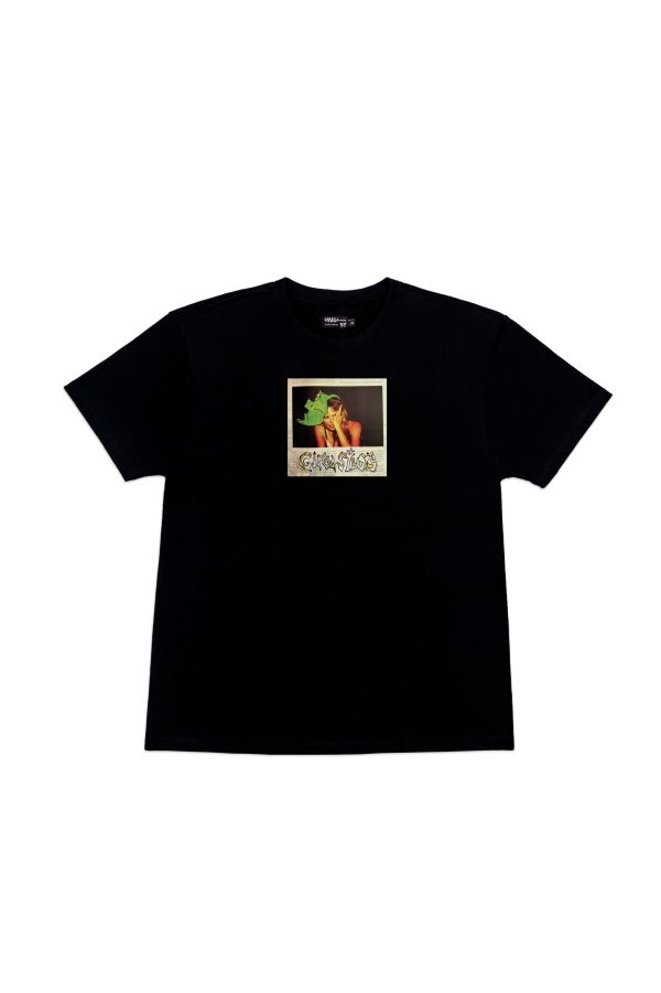 VINTAGE MAGAZINE GINGA STUDIOS T-SHIRT BLACK