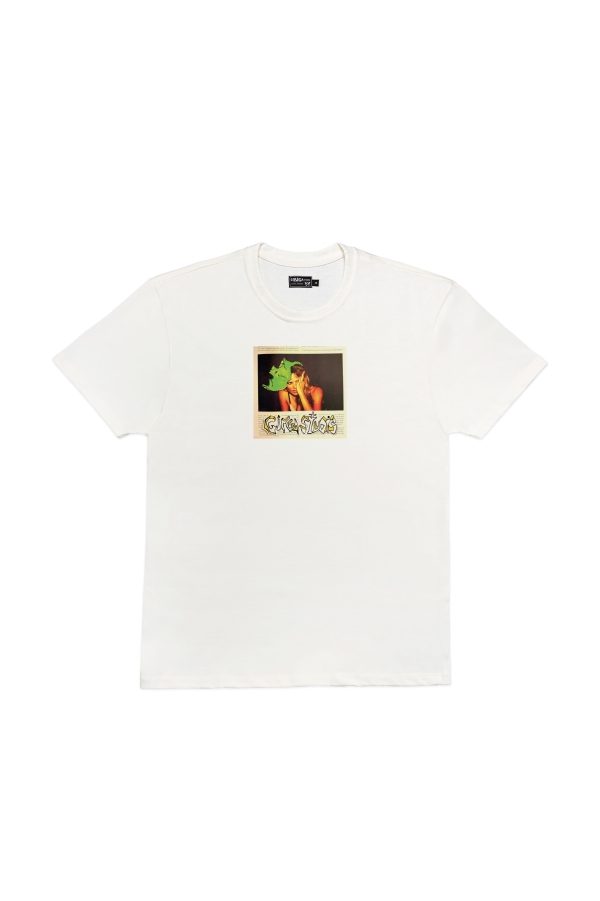 VINTAGE MAGAZINE GINGA STUDIOS T-SHIRT OFF WHITE