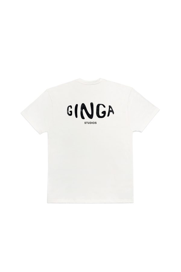 GINGA STUDIOS LOGO FRENTE/VERSO T-SHIRT OFFWHITE - Imagem 2