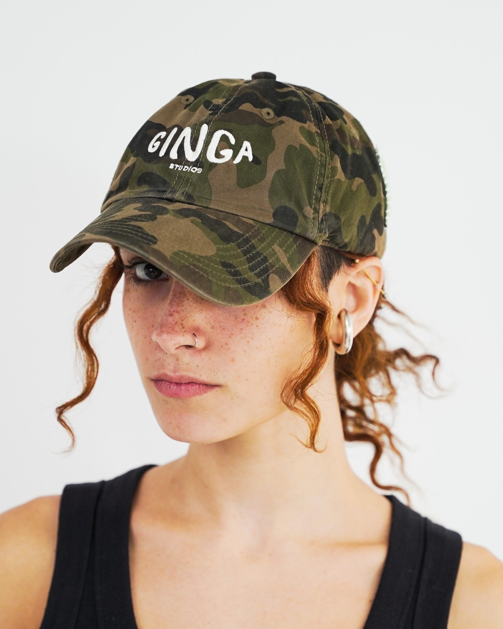 BONÉ GINGA STUDIOS CAMUFLADO
