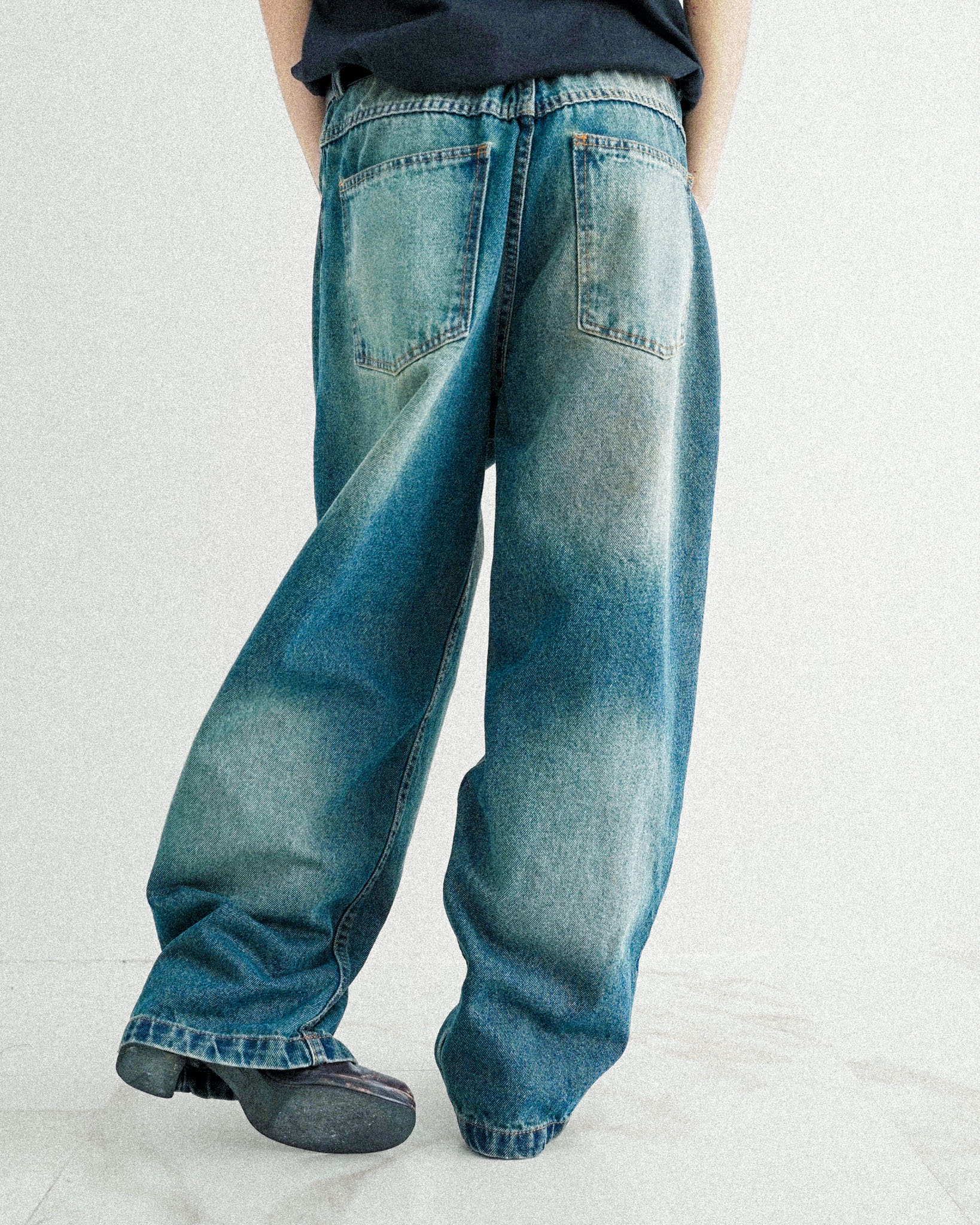 CAPOEIRA PANTS - USED BLUE - Image 9