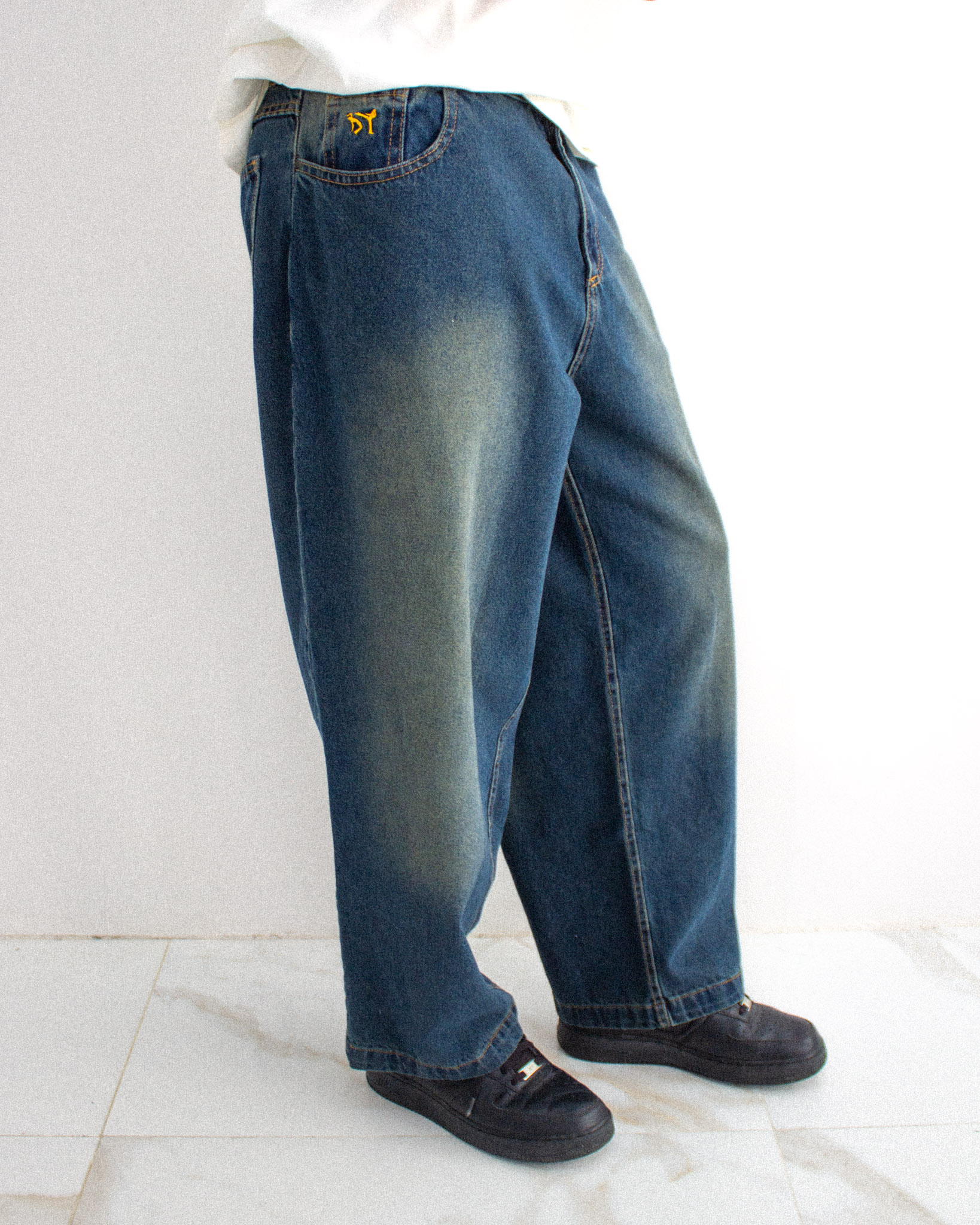 CAPOEIRA PANTS - USED BLUE - Image 6