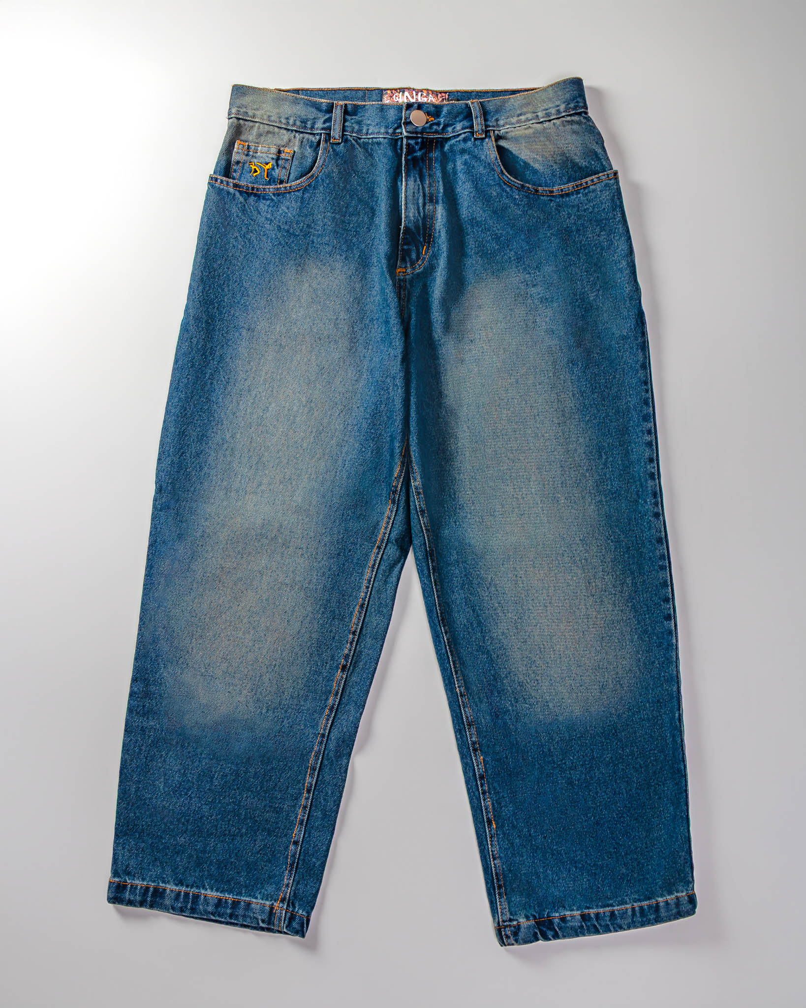 CAPOEIRA PANTS - USED BLUE - Image 2