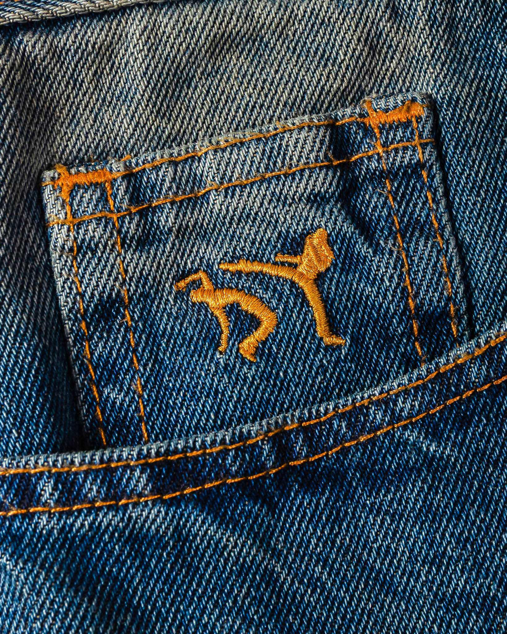 CAPOEIRA PANTS - USED BLUE - Image 3