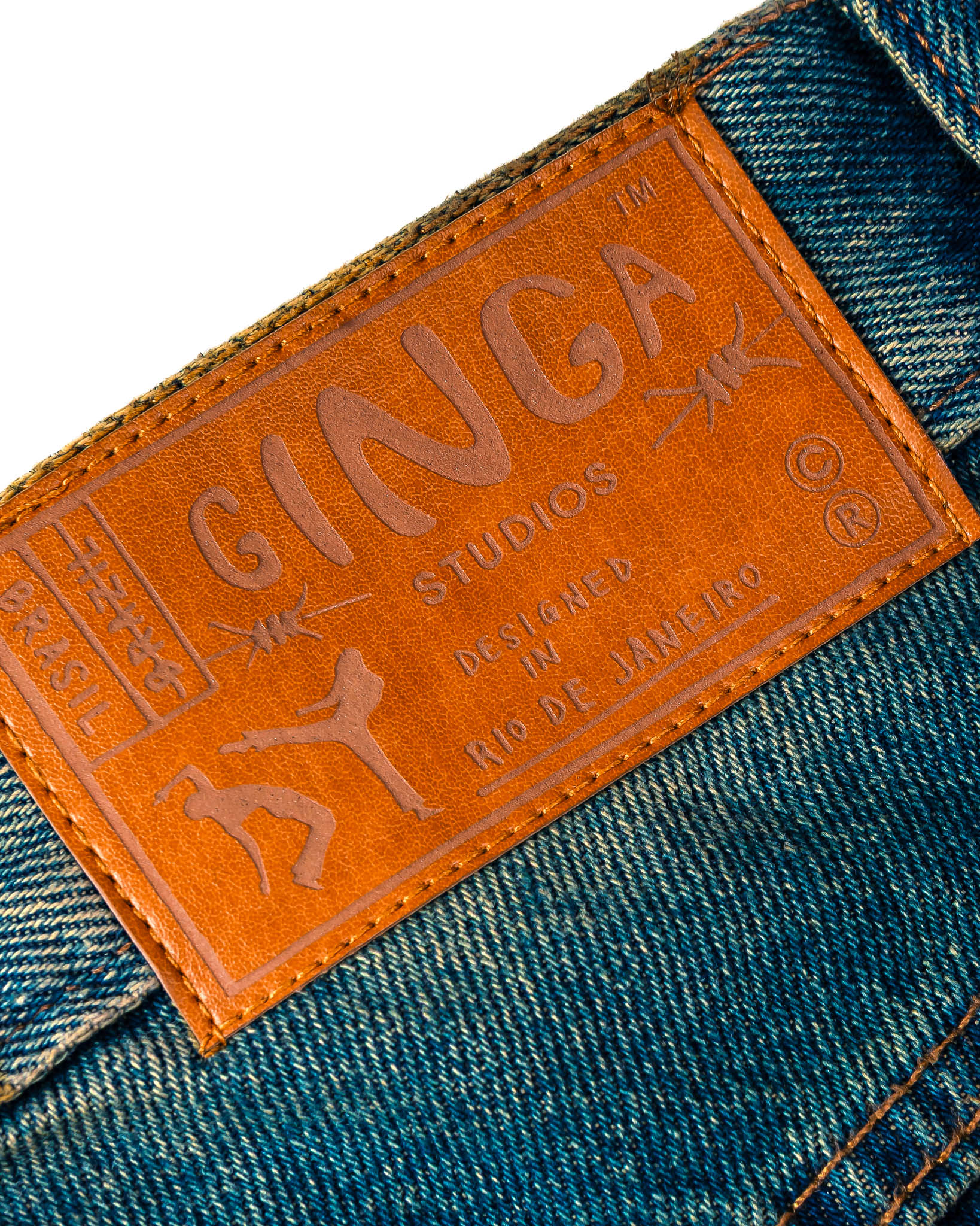 CAPOEIRA PANTS - USED BLUE - Image 5