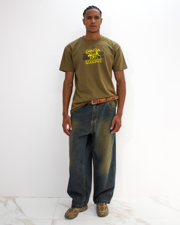 CAPOEIRA PANTS - USED GREEN - Image 4