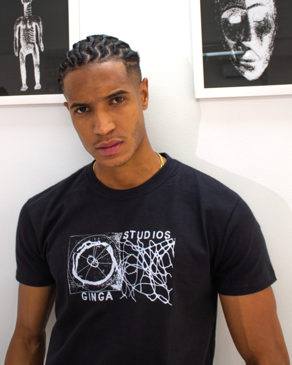 ABSTRACT SYSTEM T-SHIRT BLACK