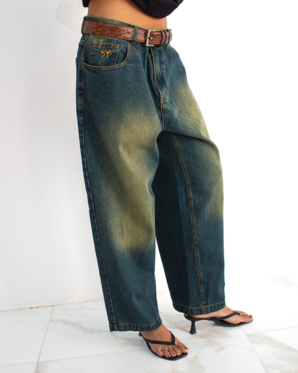 CAPOEIRA PANTS - USED GREEN