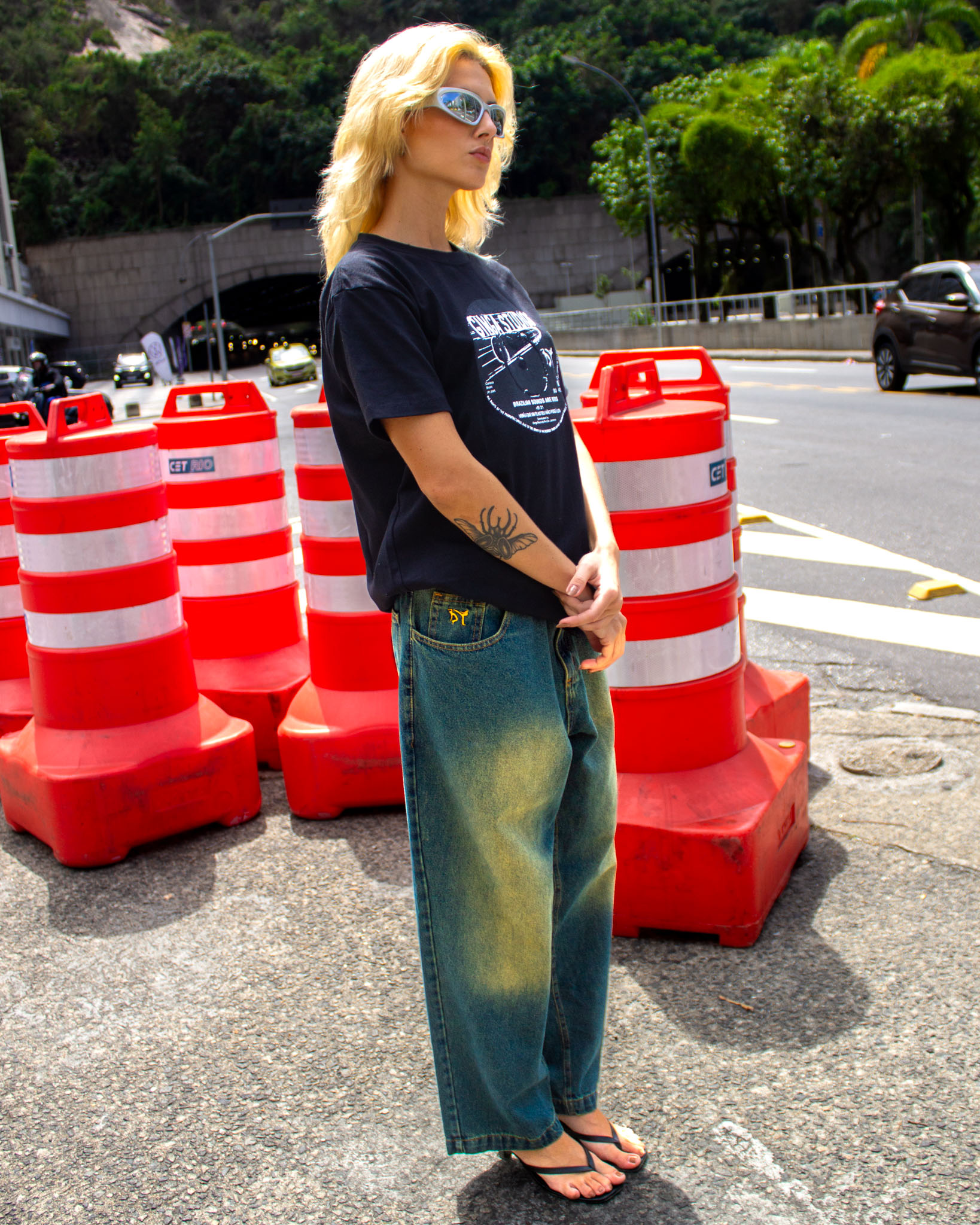 CAPOEIRA PANTS - USED GREEN - Image 7