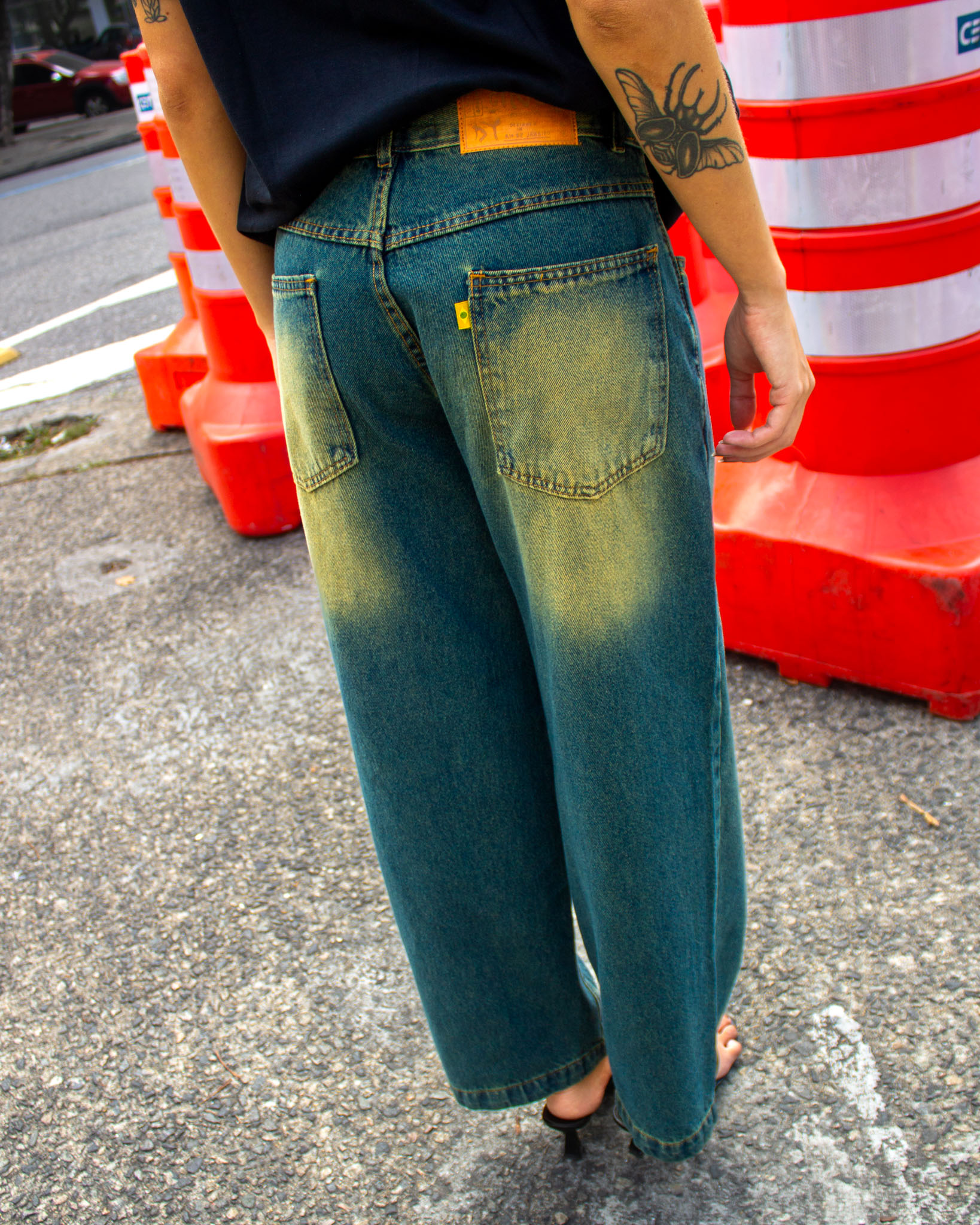 CAPOEIRA PANTS - USED GREEN - Image 8