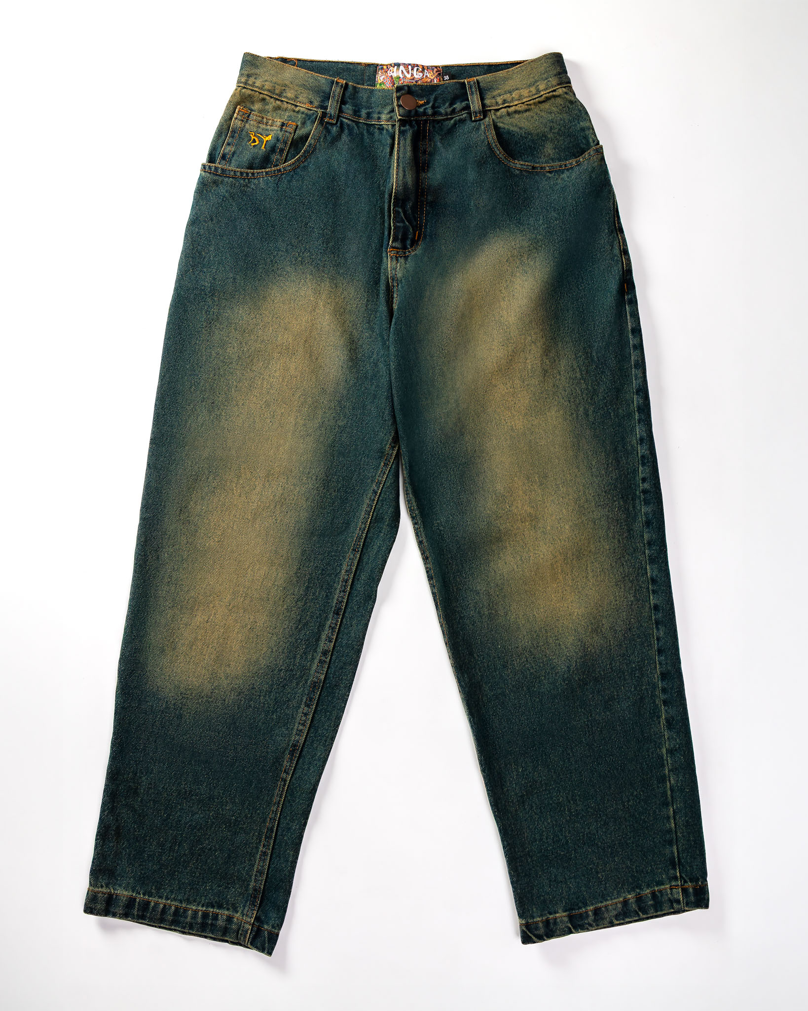 CAPOEIRA PANTS - USED GREEN - Image 2