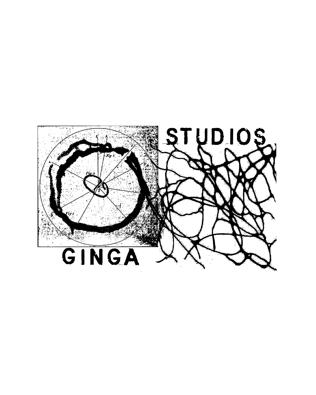 ABSTRACT SYSTEM T-SHIRT OFFWHITE