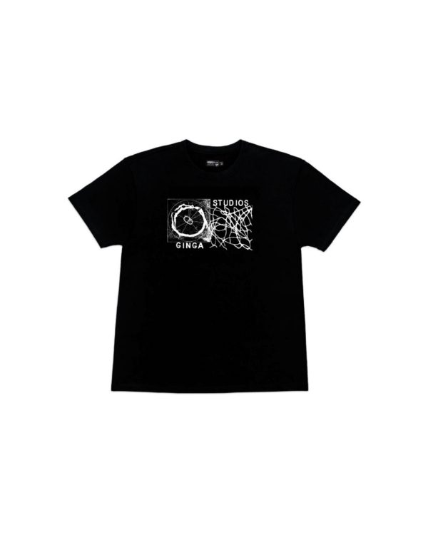 ABSTRACT SYSTEM T-SHIRT BLACK - Image 2