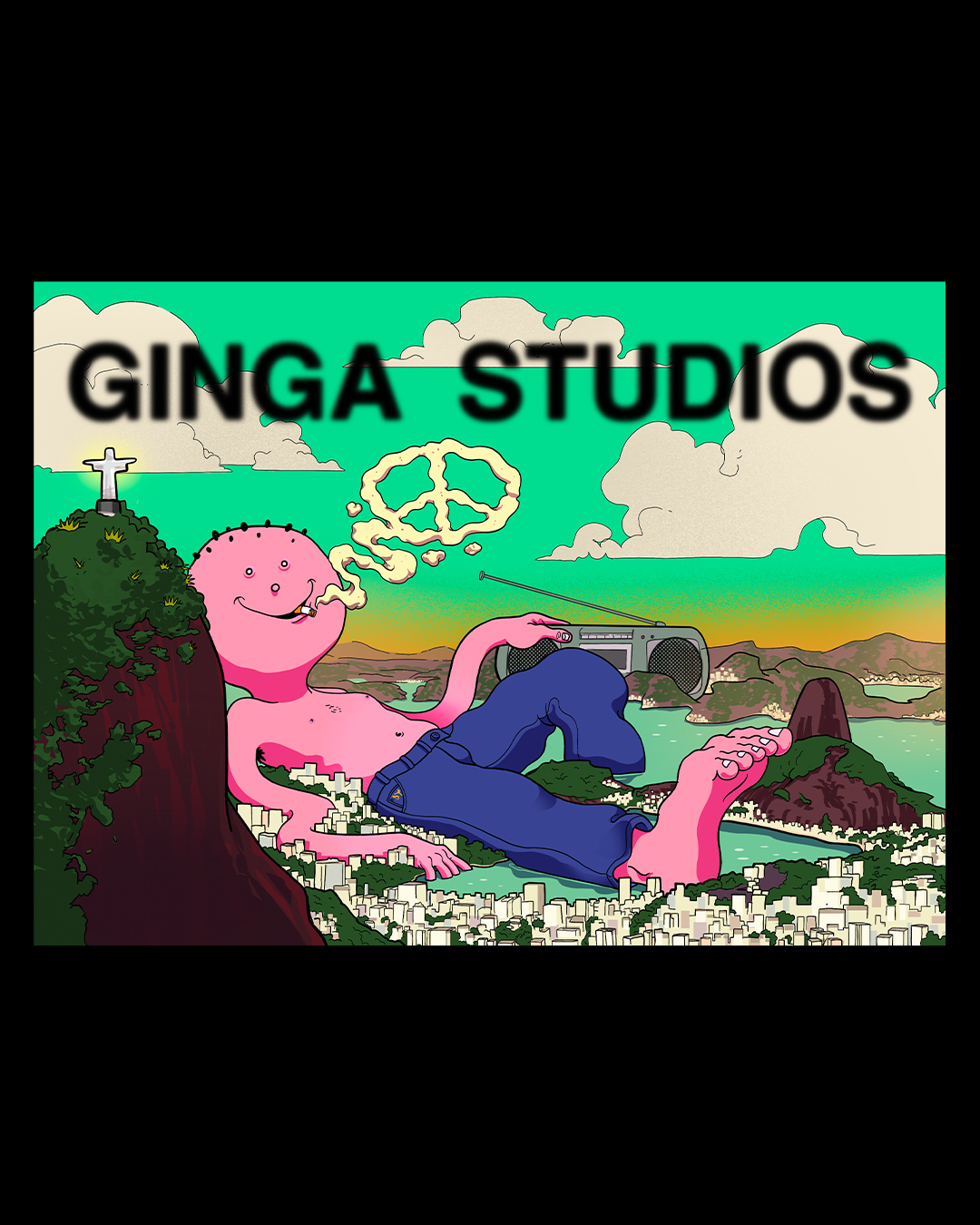 RIO DOPE T-SHIRT BLACK