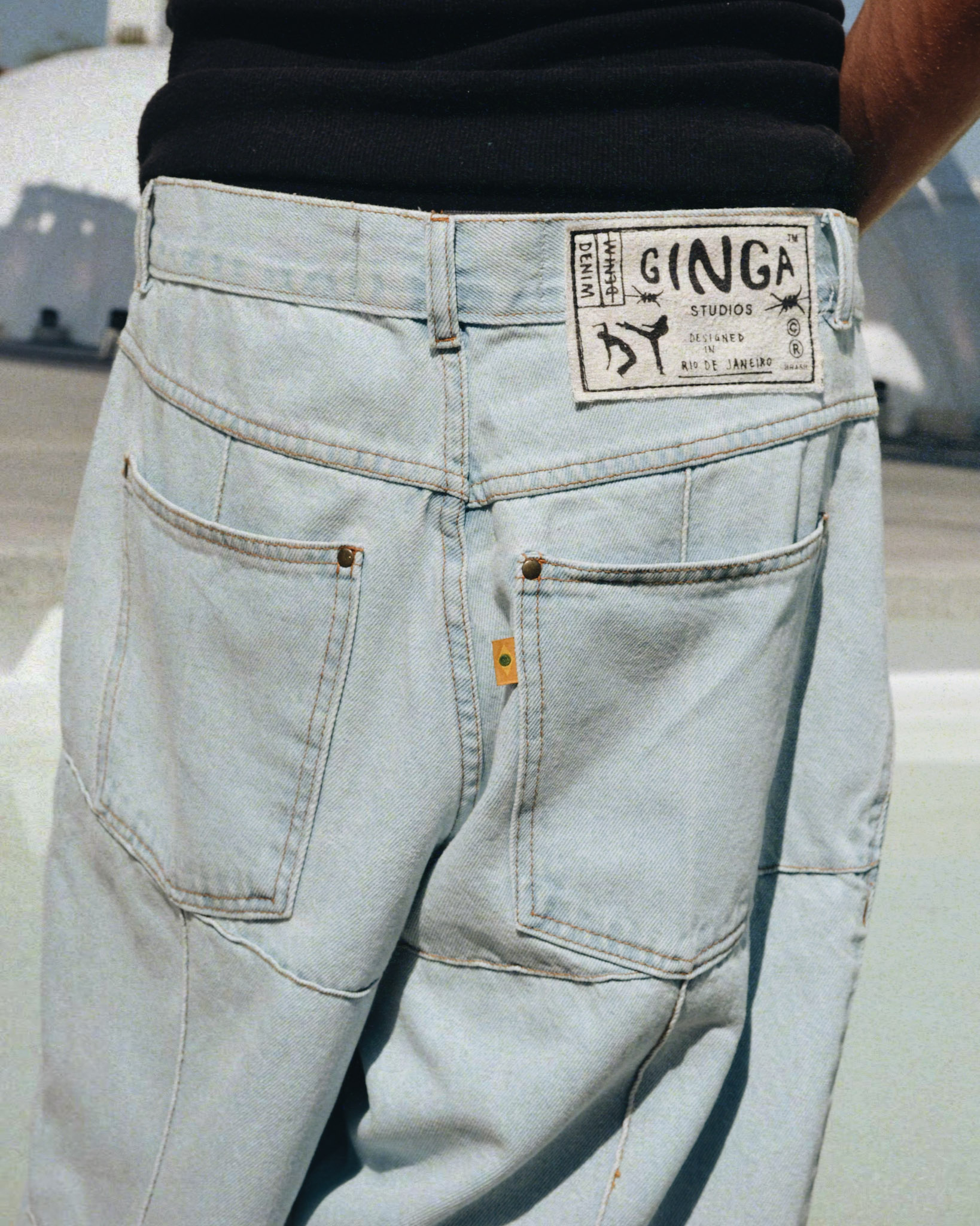 REDENTOR PANTS - CLEAR BLUE WASH - Image 5