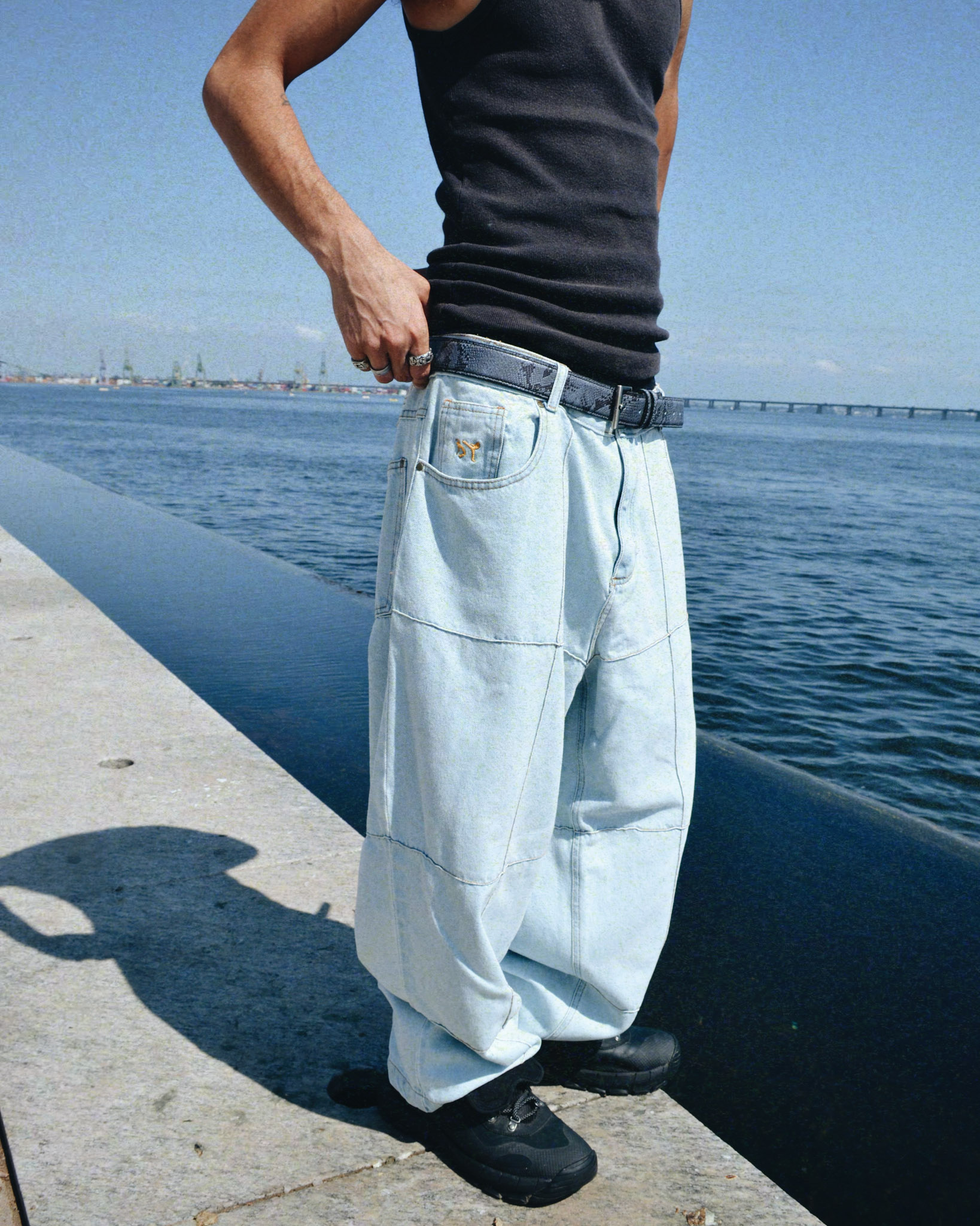 REDENTOR PANTS - CLEAR BLUE WASH - Image 4