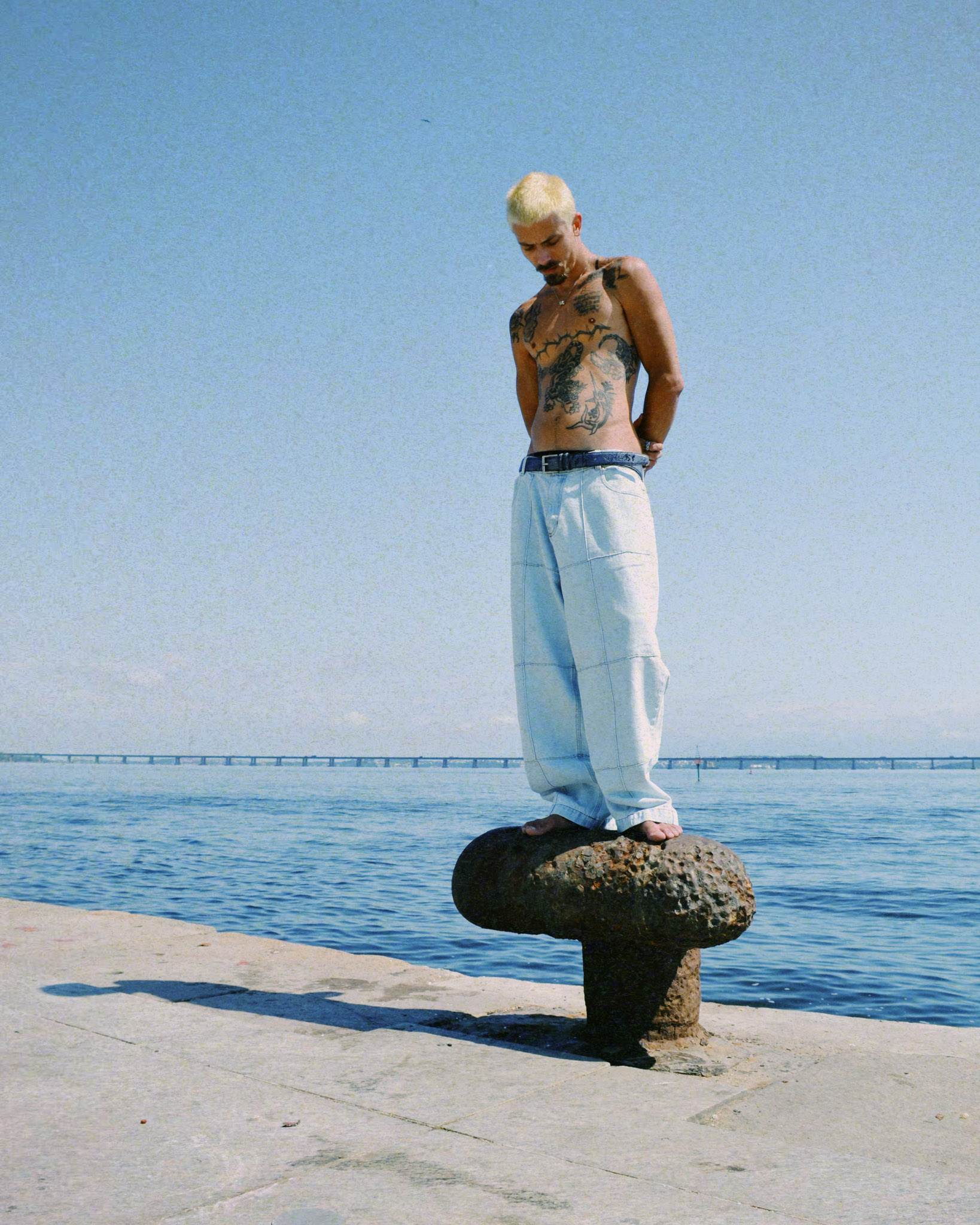 REDENTOR PANTS - CLEAR BLUE WASH - Image 3