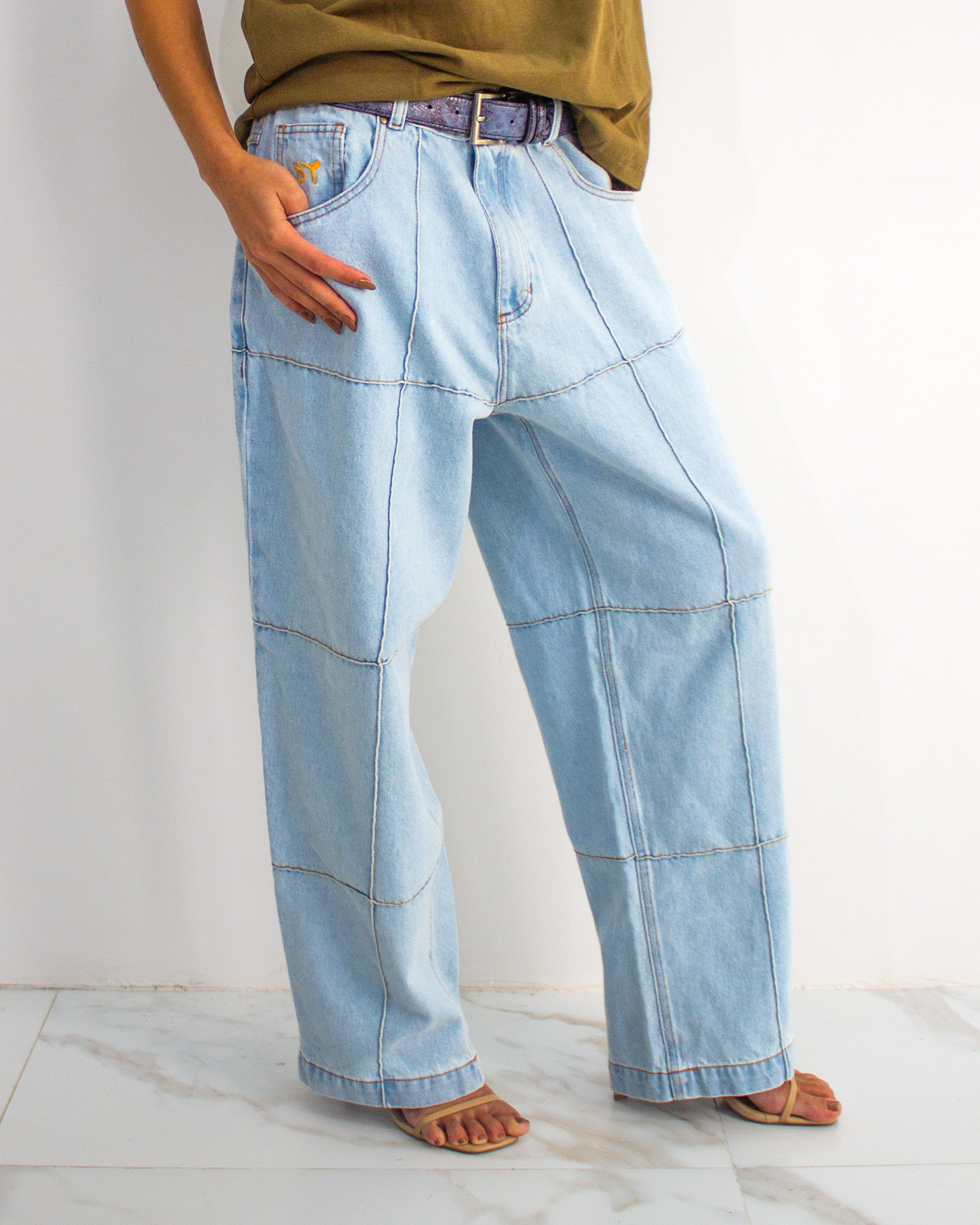 REDENTOR PANTS - CLEAR BLUE WASH